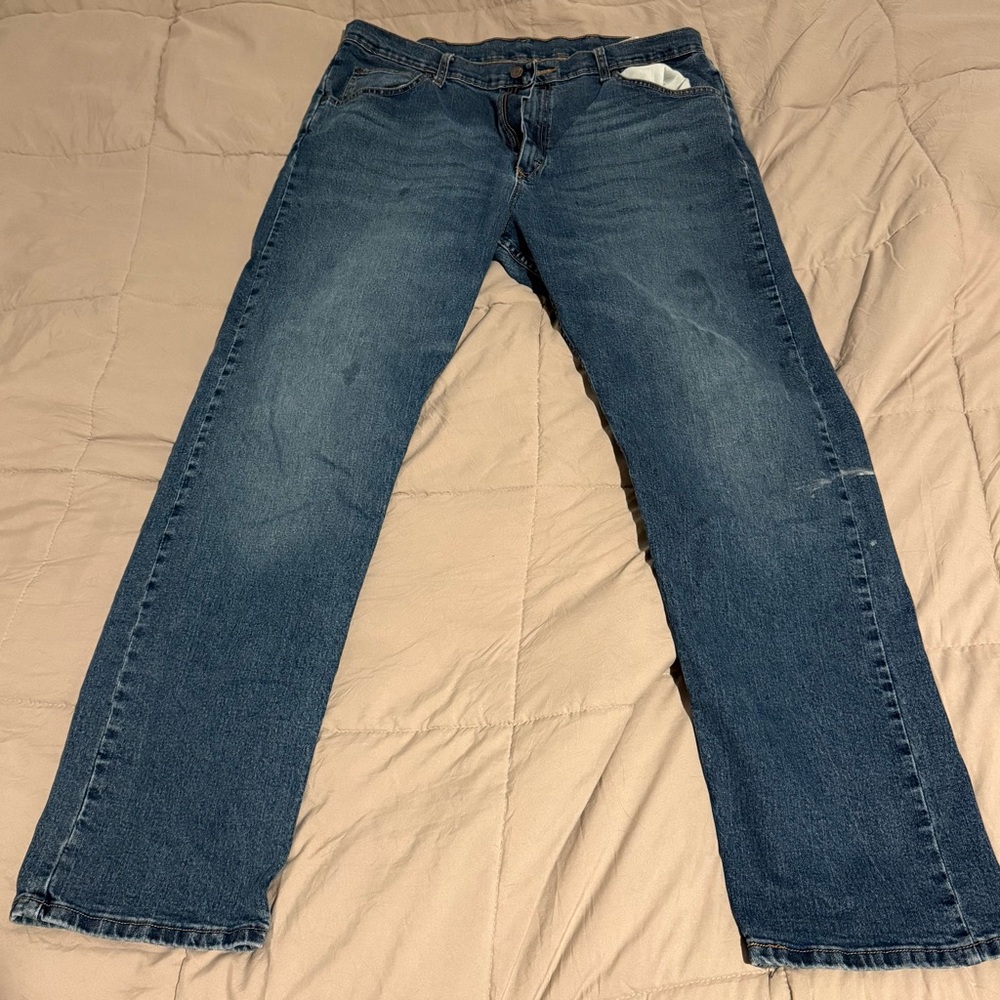WRANGLER FIVE STAR PREMIUM DENIM FLEX FOR COMFORT RELAXED FIT JEAN